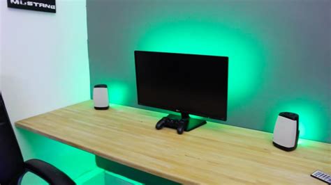 MAKE ANY DESK SET UP AWESOME! | LED STRIP LIGHTS! - YouTube