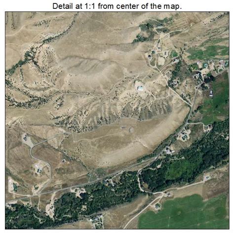 Aerial Photography Map of Marysvale, UT Utah