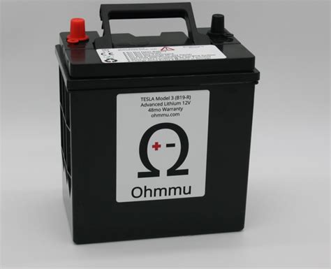 12V Lithium Battery for TESLA Model Y | ohmmu.com