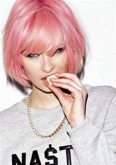 Bold pink bob | Styles Weekly