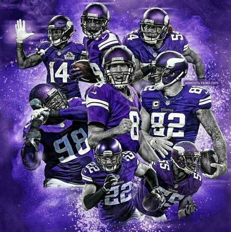 🔥 Free Download Kirk Cousins With Vikings Teammate Wallpaper by ...