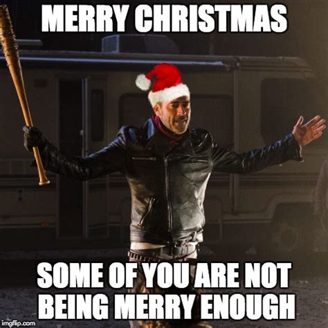 Merry Christmas Negan - Imgflip