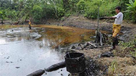 A slippery decision: Chevron oil pollution in Ecuador | Environment| All topics from climate ...