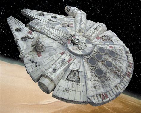 Star Wars fans building a full-sized Millennium Falcon ~ The Knight Shift