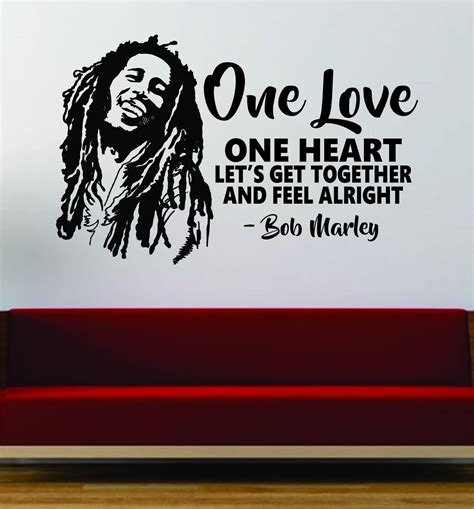 Bob Marley People One Love One Heart Quote Version 1 Music Reggae Rasta ...