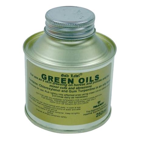 Gold Ladel Green Oils Liquid at Burnhills