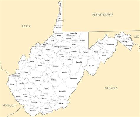 Map Of Virginia With Cities And Towns | Zip Code Map