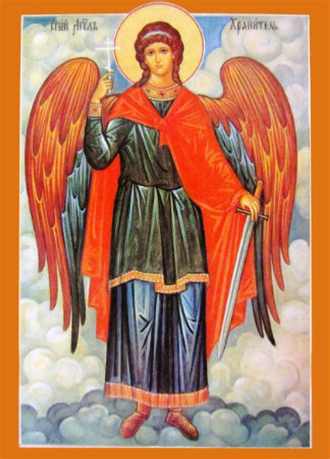 Guardian Angel Icon - OrthodoxGifts.com