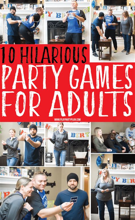 10 Most Fun Adult Party Games Ever - Play Party Plan