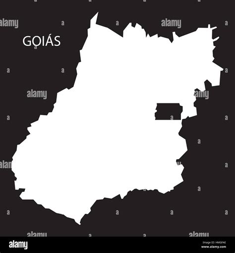 Goias map vector hi-res stock photography and images - Alamy