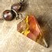 Steampunk Jewelry Steampunk Necklace with NATURAL JASPER stone rare TIBETAN AGATE and AMMONITE ...