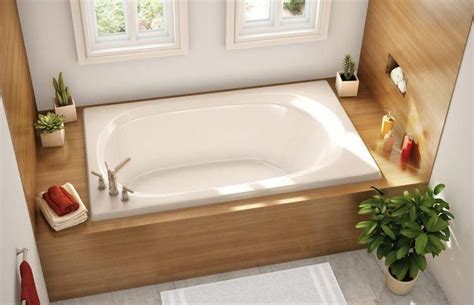 20 Bathrooms With Beautiful Drop In Tub Designs | Bathtub design ...