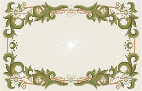 Art Nouveau Floral Background 9483951 Vector Art at Vecteezy