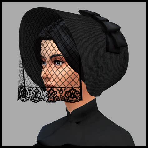 Download Mourning Bonnet - Buzzard - The Sims 4 Mods - CurseForge