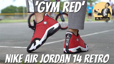 Nike Air Jordan 14 Retro 'Gym Red' • On-Feet & Review - YouTube