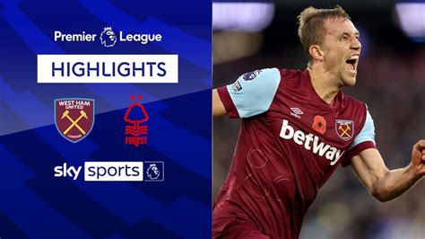 West Ham 3-2 Nottingham Forest | Premier League highlights | Video ...