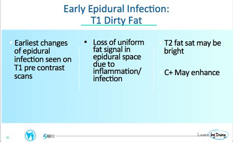 Epidural Infection: Why Fat is your friend - Radedasia