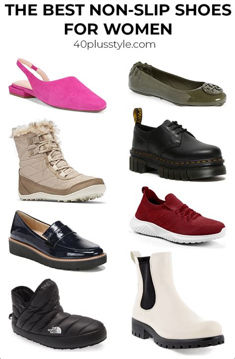 best non-slip shoes for women that are super stylish - 40+style