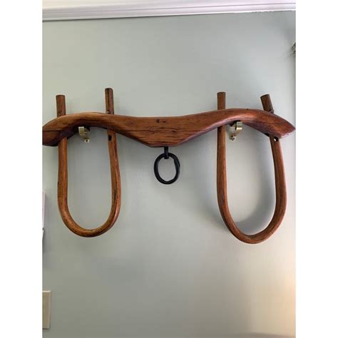 Antique Wooden Oxen Yoke | Chairish