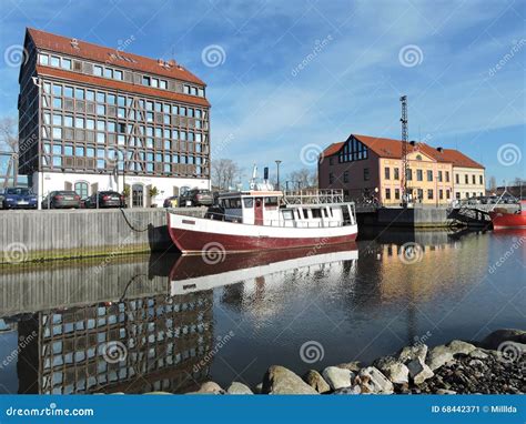 Klaipeda town, Lithuania editorial photo. Image of background - 68442371