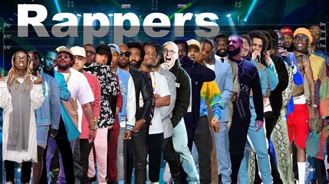 Best Rappers Height Comparison - YouTube