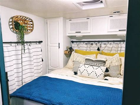 20 RV Bedroom Remodel Ideas and How To Do Them All for Under $1,000