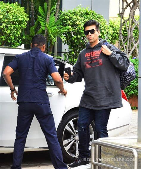 [HQ pics] Karan Johar and Gauri Khan leave for Delhi to meet Late Rajan ...