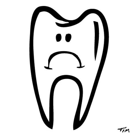 Sad Tooth Cartoon - ClipArt Best