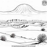 Arabian Desert Coloring Pages sketch template