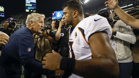 Inside Russell Wilson's Up-And-Down Relationship With Coach Pete Carroll