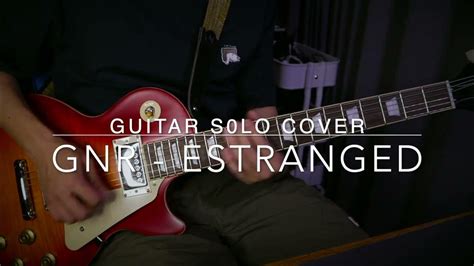 Guns N' Roses - Estranged (1st Guitar Solo Cover) - YouTube