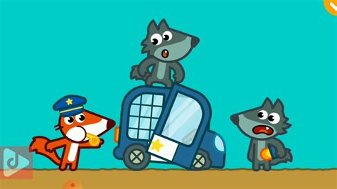 Kids Story time Fox Police - Educational interactive story from Pango Studio - YouTube