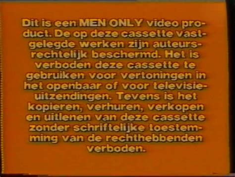 Men Only (Warning Screen) - Audiovisual Identity Database