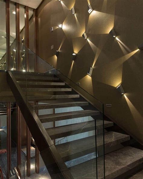 Amazing Wall Lighting Design Ideas - Engineering Discoveries | Staircase lighting ideas, Stairs ...