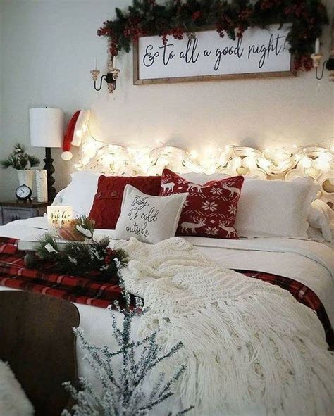 20+ Diy Christmas Bedroom Decor