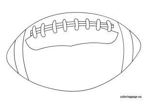 Rugby Ball coloring page | Coloring Page