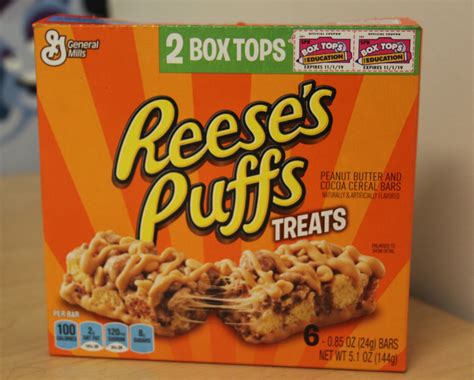 Review: Reese's Puffs Treats Cereal Bars