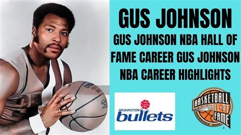 GUS JOHNSON NBA HALL OF FAME CAREER | GUS JOHNSON NBA CAREER HIGHLIGHTS - YouTube