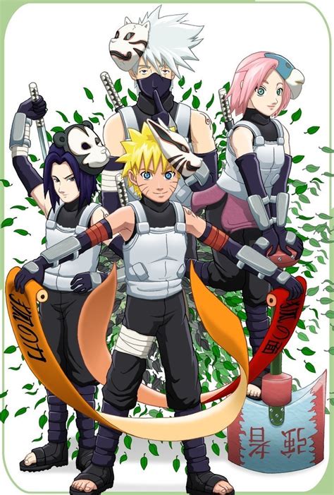 Anbu Team 7 - Naruto Fan Art (19047151) - Fanpop