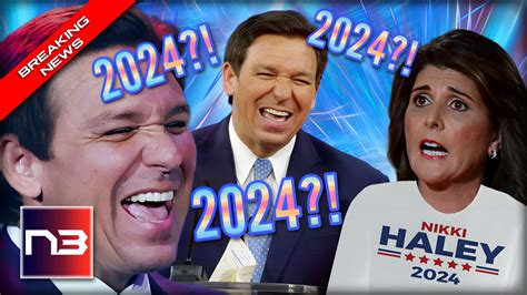 Breaking News: DeSantis Shuts Down Questions About 2024 Bid After Haley ...