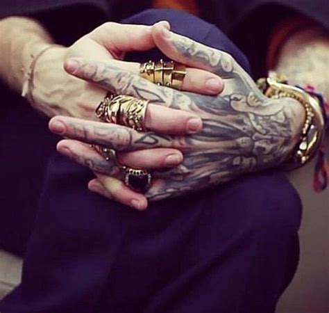 Bill Kaulitz Star Tattoo