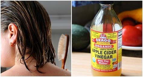 Apple Cider Vinegar Hair Rinse For Colored Hair