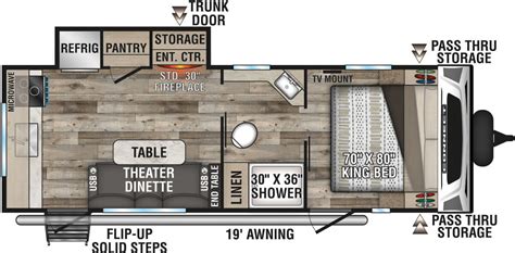 Motorhome Floor Plans With King Bed | Viewfloor.co