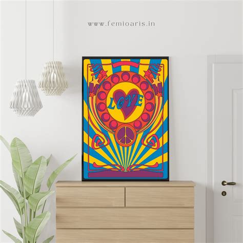 Psychedelic Art - Love – FEMTOARTS