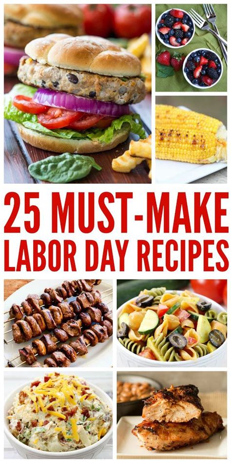 25 Must Make Labor Day Recipes | Cookout food, Recipes, Food