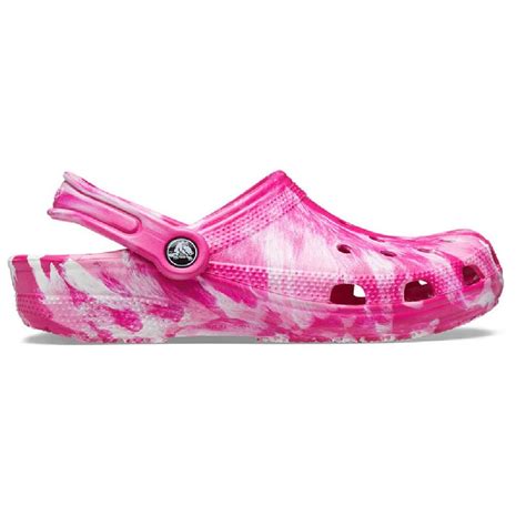 Crocs Classic Marbled Clog Pink | swarbriggshoes.com | Stylish Footwear