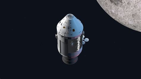 3d visualization Apollo 11 capsule Nasa | 3dlancer.net