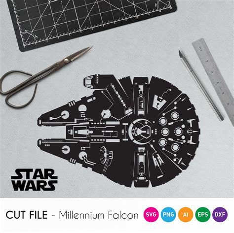 Star Wars Millennium Falcon Svg | ubicaciondepersonas.cdmx.gob.mx