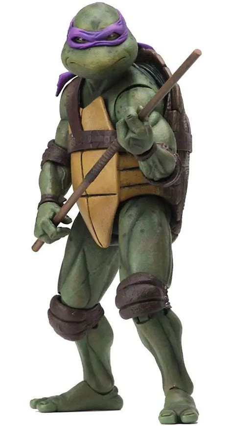 NECA Teenage Mutant Ninja Turtles Cartoon Quarter Scale Donatello ...