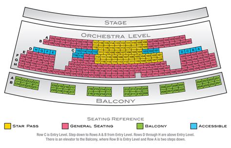 Aurora Theatre Seating Chart